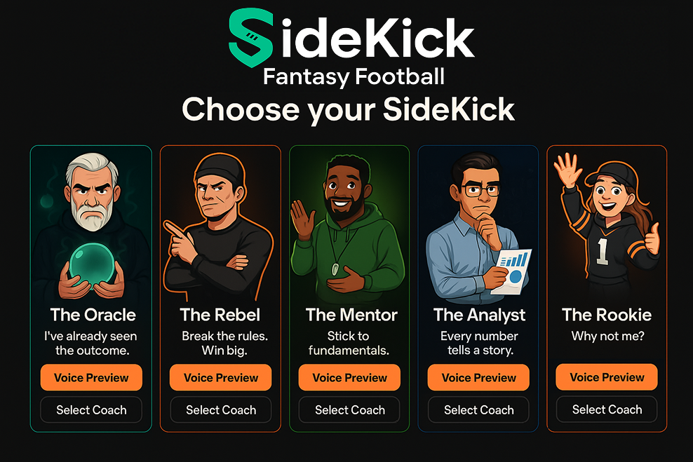 Choose your SideKick AI Coach